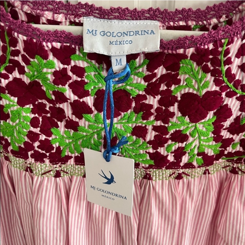 Mi Golondrina Flores Blouse